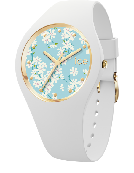 Montre Ice Flowers White Sakura Médium 019202