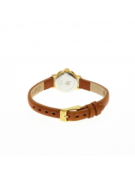 Montre LIP Henriette 671196 Dorée bracelet cuir