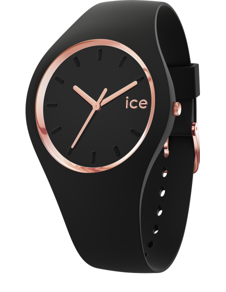 Montre Ice Glam Black Rose-Gold Medium 000980