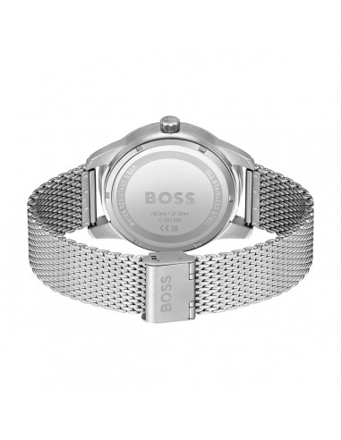 MONTRE BOSS 1513945 SOPHIO AUTO Coeur Ouvert Maille Milanaise pour