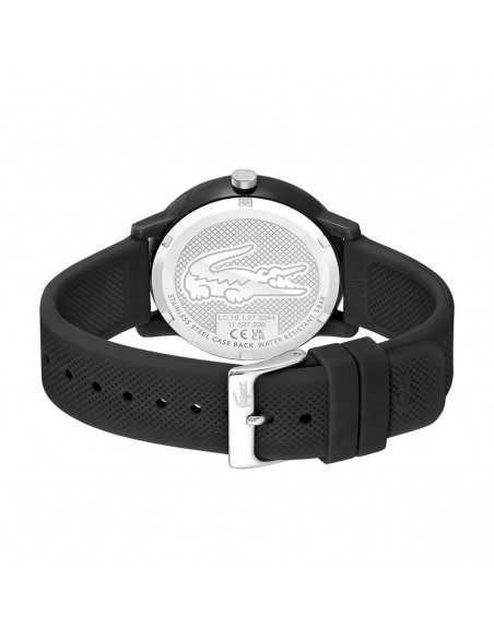 MONTRE LACOSTE 12.12 2011171 SILICONE NOIR