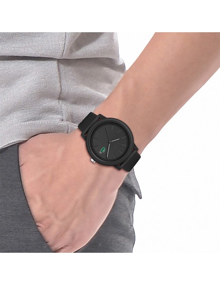 Montre lacoste noir online or