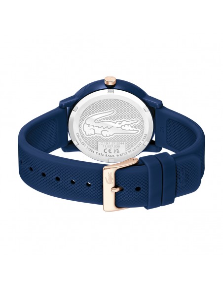 MONTRE LACOSTE 12.12 2011234 SILICONE BLEU MARINE 42mm pour Homme