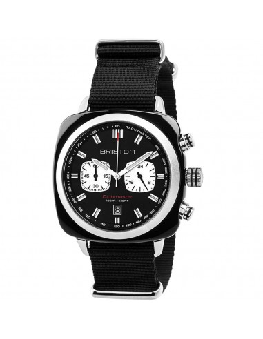 Montre BRISTON CLUBMASTER SPORT ACETATE NOIR 17142.SA.BS.1.NB