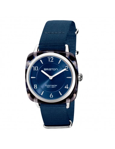 Montre BRISTON CLUBMASTER CHIC ACETATE BLEU NUIT 21536.SA.UB.33.NMB