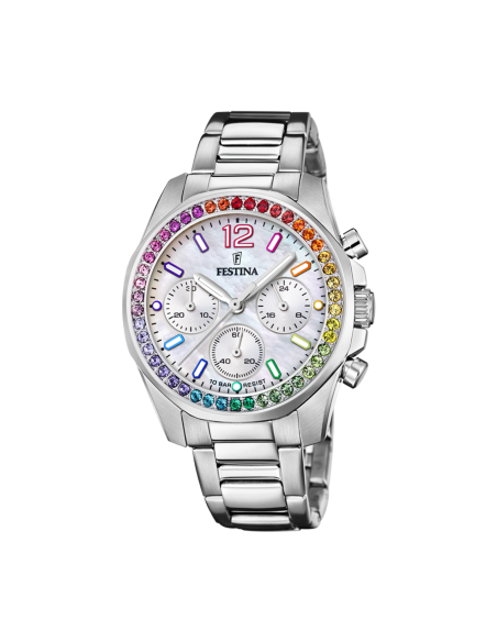 Montre FESTINA BOYFRIEND  F20606/2 IVORY RAINBOW FEMME