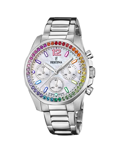 Montre FESTINA BOYFRIEND  F20606/2 IVORY RAINBOW FEMME