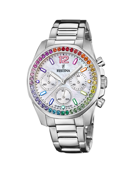 Montre FESTINA BOYFRIEND  F20606/2 IVORY RAINBOW FEMME