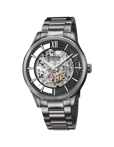 Montre FESTINA SKELETON AUTOMATIQUE F20632/1 PVD NOIR HOMME