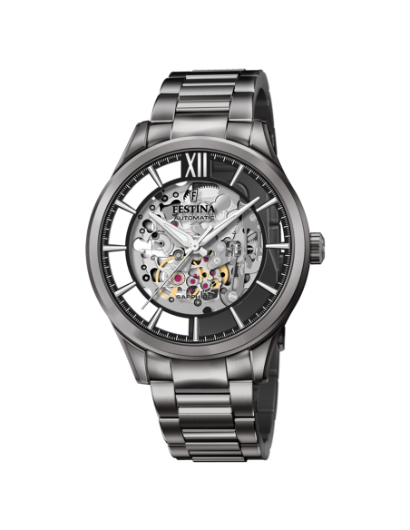 Montre FESTINA SKELETON AUTOMATIQUE F20632/1 PVD NOIR HOMME