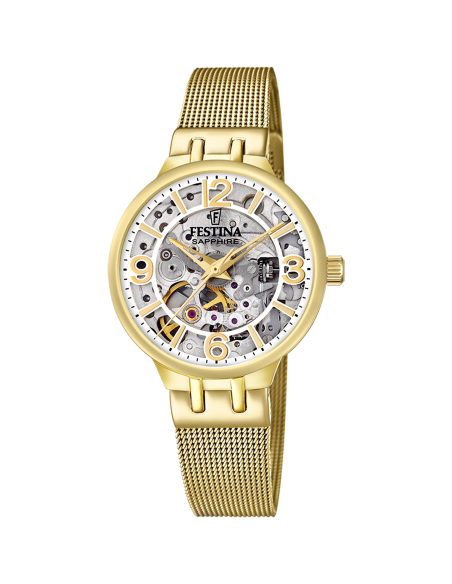 Montre FESTINA AUTOMATIQUE F20580/1 DORE FEMME