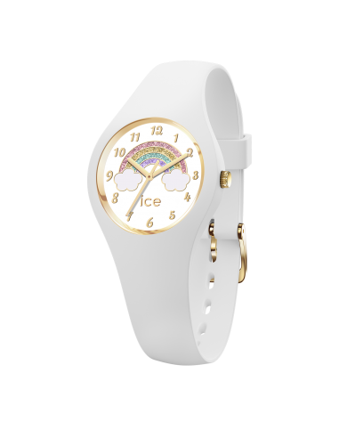 Montre Ice Fantasia Rainbow blanc...