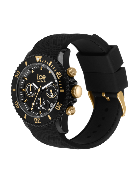 Montre ICE CHRONO - Black Gold - Medium 021602