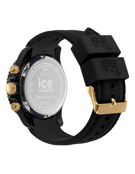 Montre ICE CHRONO - Black Gold - Medium 021602