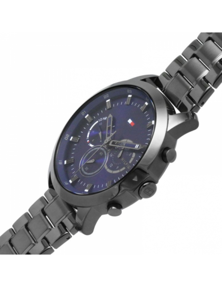 Montre TOMMY HILFIGER JAMESON 1791796 PVD NOIR CHRONOGRAPHE