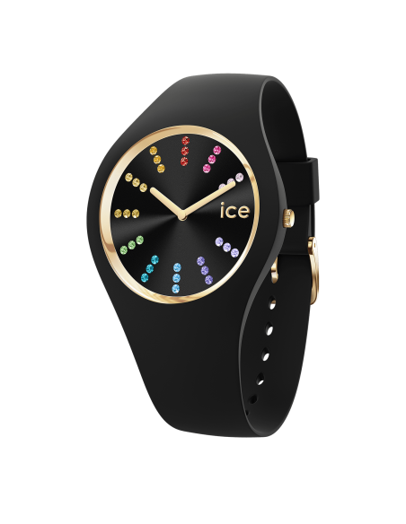 Montre Ice Cosmos Rainbow Black Small 021343