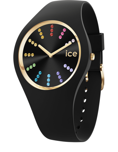 Montre Ice Cosmos Rainbow Black Small 021343