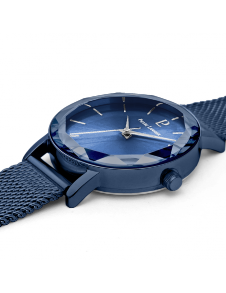 Montre Pierre Lannier MULTIPLES 010P968 Bleu Milanais