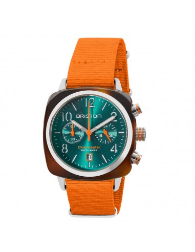 Montre BRISTON CLUBMASTER CLASSIC SUMMER VIBES 24140.SA.T.27.NOG VERT EMERAUDE