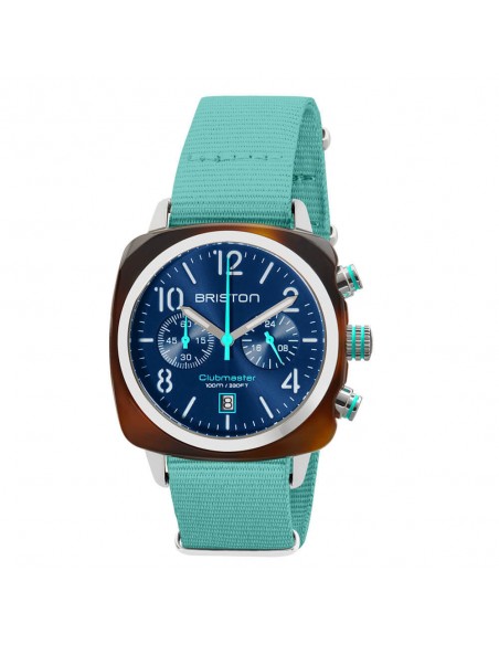 Montre BRISTON CLUBMASTER CLASSIC SUMMER VIBES 24140.SA.T.15.NBT BLEU