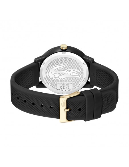 MONTRE LACOSTE 12.12 2011233 SILICONE NOIR