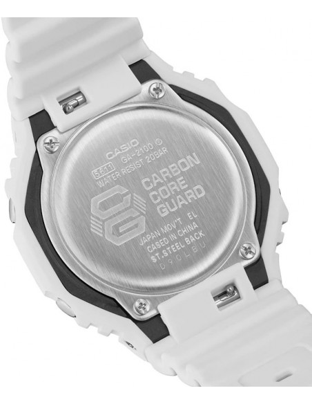 Montre CASIO G-SHOCK GA-2100-7A7ER BLANCHE