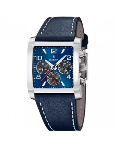 Montre FESTINA F20653/1 Cuir Bleu HOMME