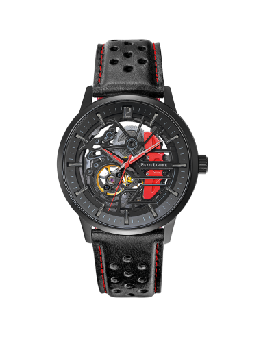 Montre Pierre Lannier PADDOCK 338A433 Noir Cuir