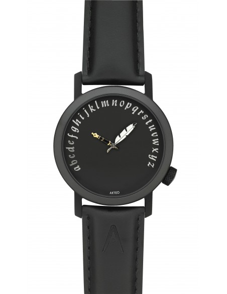 Montre AKTEO Ecrivain 42mm PVD Noir ALe19