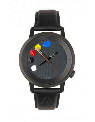 Montre AKTEO Peinture 01B 38 PVD Noir APe06