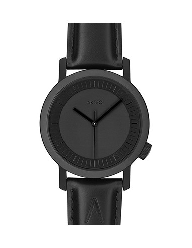 Montre AKTEO All Black 42mm PVD Noir IMo04