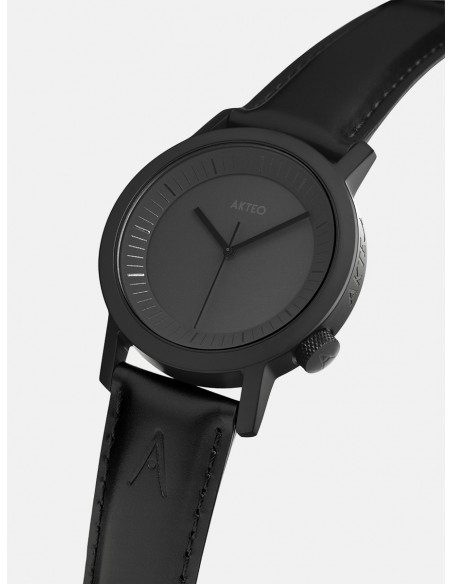 Montre AKTEO All Black 42mm PVD Noir IMo04