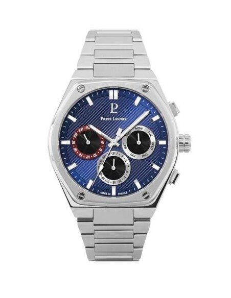 Montre Pierre Lannier COPILOTE 230F161  Cadran Bleu