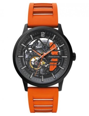 Montre Pierre Lannier PADDOCK 341A499 Silicone Orange