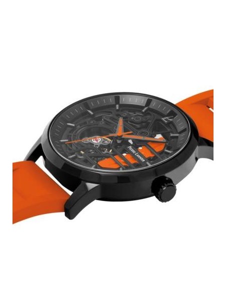 Montre Pierre Lannier PADDOCK 341A499 Silicone Orange