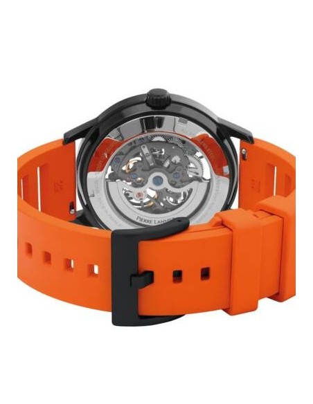 Montre Pierre Lannier PADDOCK 341A499 Silicone Orange