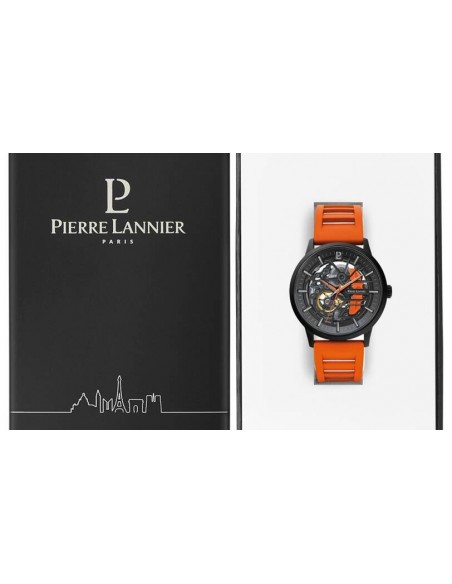 Montre Pierre Lannier PADDOCK 341A499 Silicone Orange