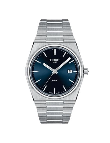 Montre TISSOT PRX T1374101104100 Acier Cadran Bleu