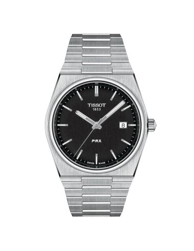 Montre TISSOT PRX T1374101105100 Acier Cadran Noir