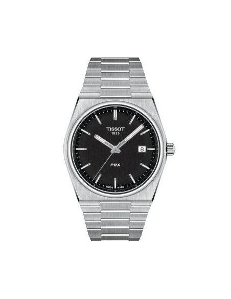 Montre TISSOT PRX T1374101105100 Acier Cadran Noir
