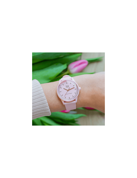 Montre ICE Solar Power Pink Lady Small - 018479